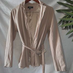 Blazer w/ Belt